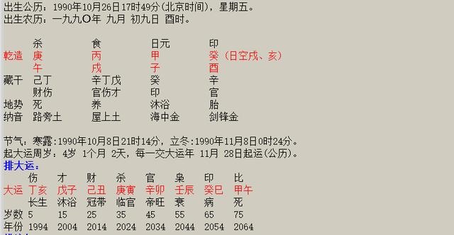 走戊子大运意味什么，戊子大运庚子流年