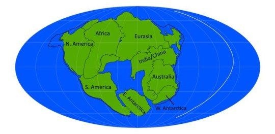 亿年后的中国地图，一亿年后的中国地图"