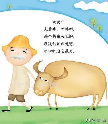 十二生肖歌幼儿园儿歌，老鼠排前头跟着老黄牛儿歌