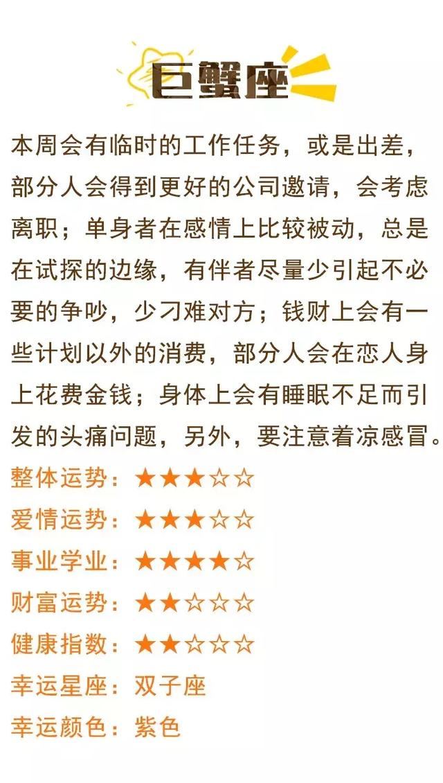 每日运势查询星座屋，今日星座运势查询