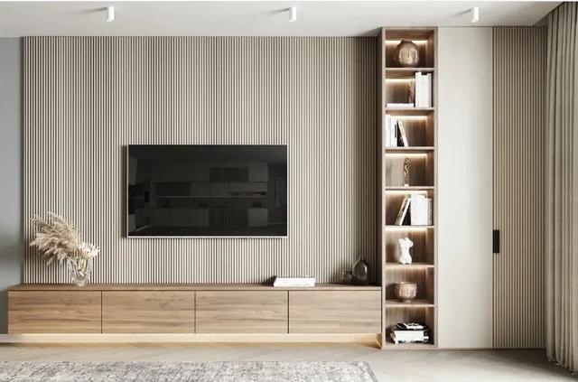 属兔电视背景墙什么更佳，属兔客厅适合挂什么画