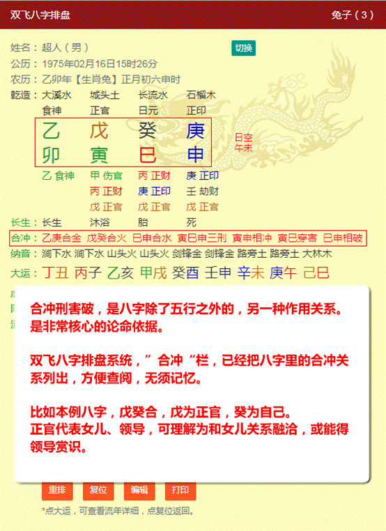八字命盘详解与分析，八字排盘表如何分析