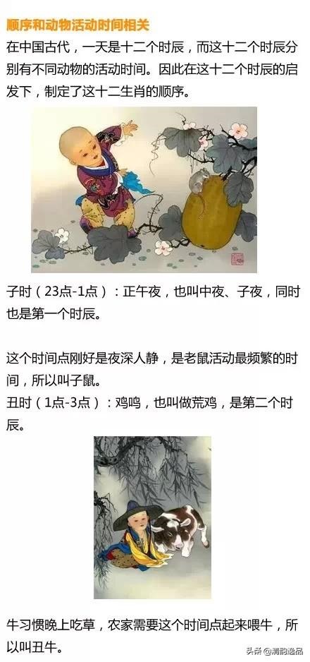 十二生肖的排列顺序，十二生肖配对姻缘