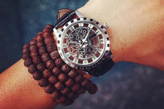 貔貅手链图片男士，黑曜石貔貅手链的佩戴忌讳