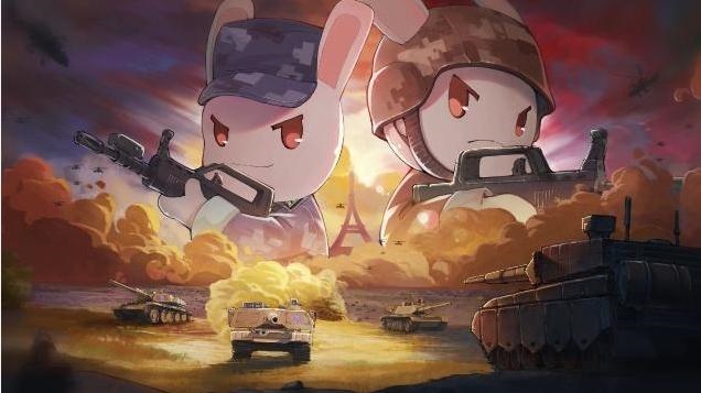 各国动物代表中国兔子，各国代号兔子