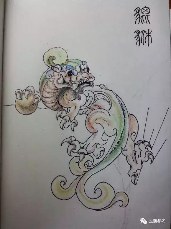 玉貔貅吊坠图片，6种人千万不能戴貔貅