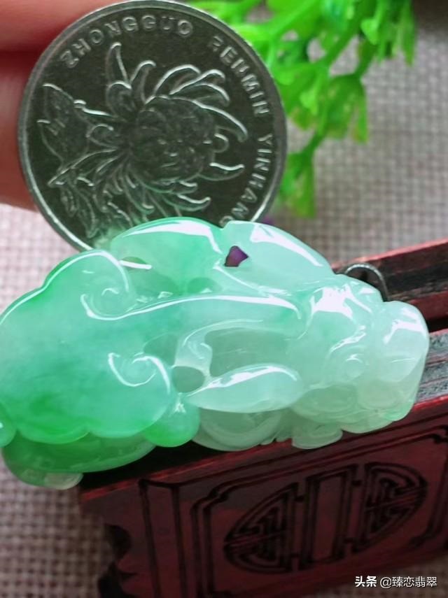 糯冰种翡翠貔貅多少钱，冰种正冰高冰区别