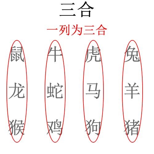 十二生肖六冲六害表，六害生肖指哪六个动物