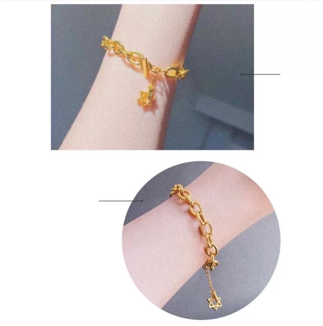 男士麒麟手链图片黄金，手链图片大全