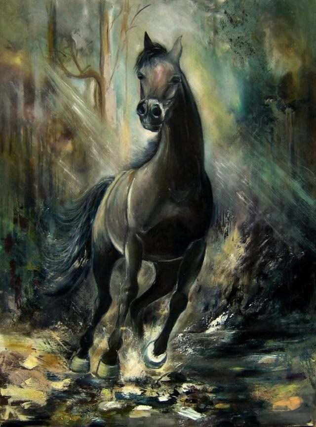 人物动物图片大全，人物动物植物简笔画组合