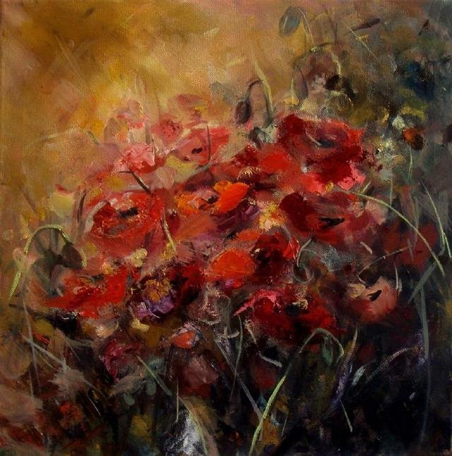 人物动物图片大全，人物动物植物简笔画组合