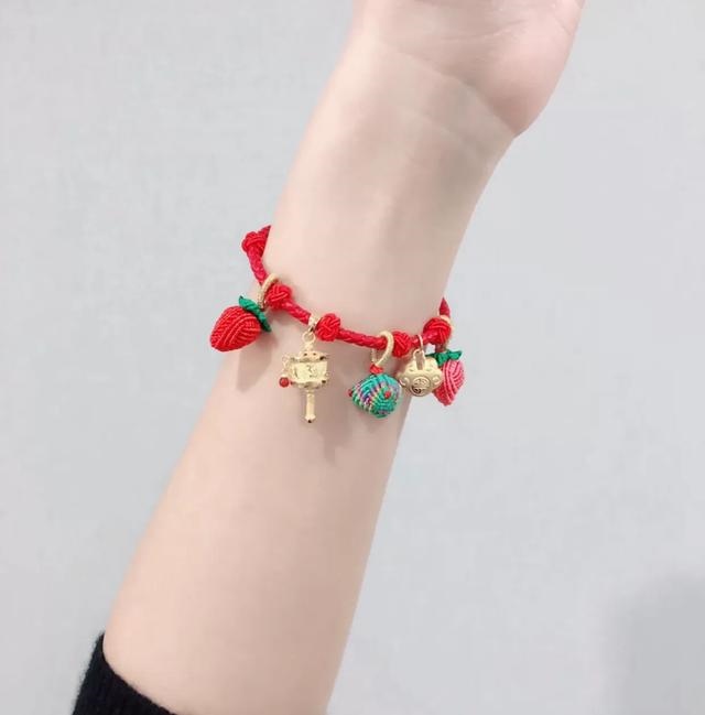 男士麒麟手链图片黄金，手链图片大全