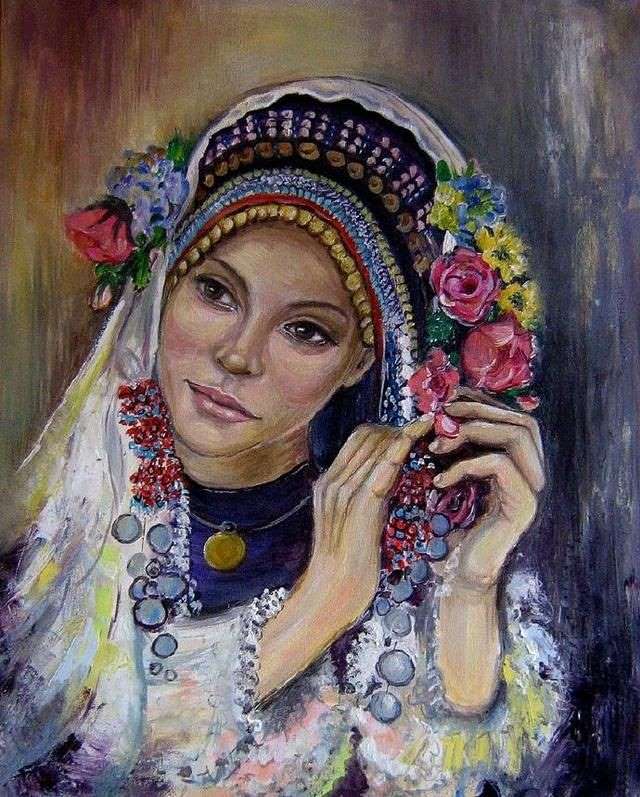 人物动物图片大全，人物动物植物简笔画组合