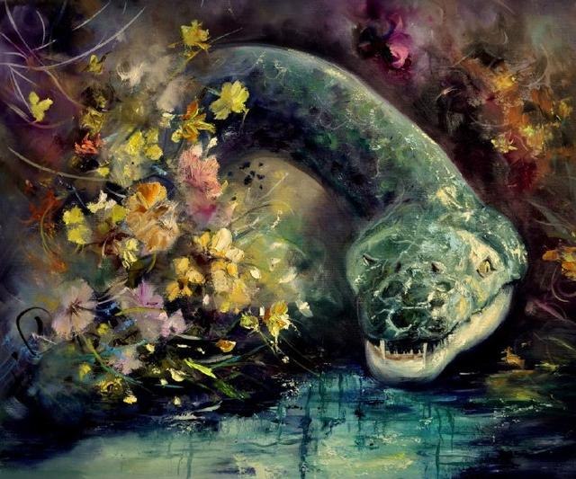 人物动物图片大全，人物动物植物简笔画组合