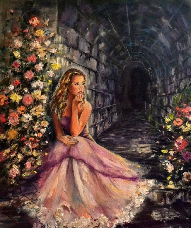 人物动物图片大全，人物动物植物简笔画组合