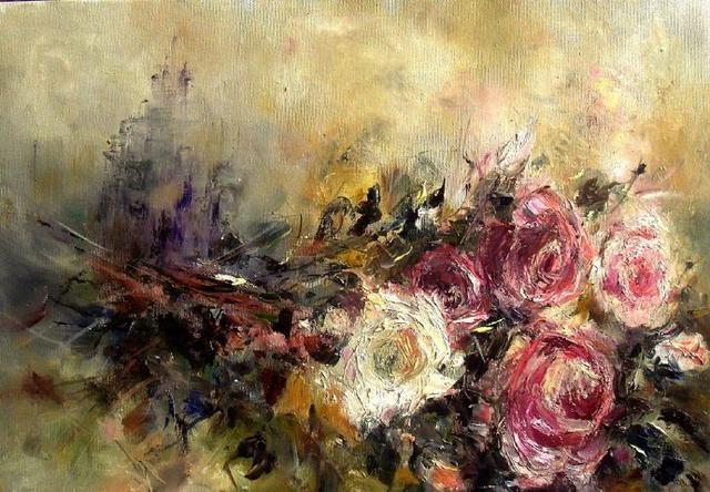 人物动物图片大全，人物动物植物简笔画组合