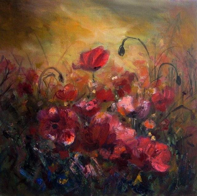 人物动物图片大全，人物动物植物简笔画组合