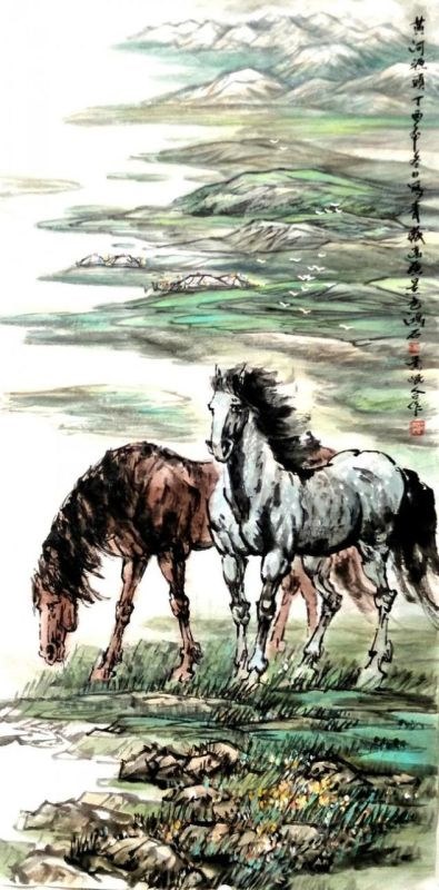 人物和马做头像，微信头像马到成功图片