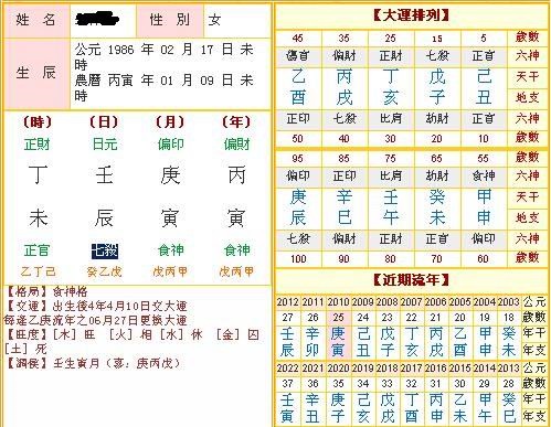 生辰八字婚姻，生辰八字查婚姻对照表