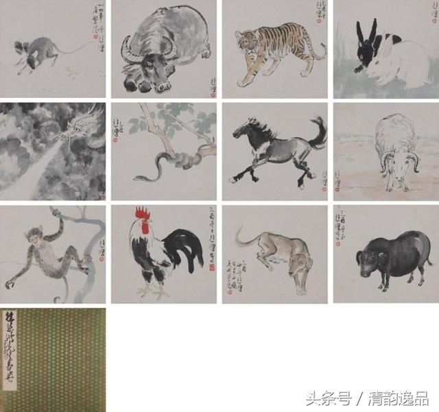 十二生肖清晰图动物相片，十二生肖可爱图片头像