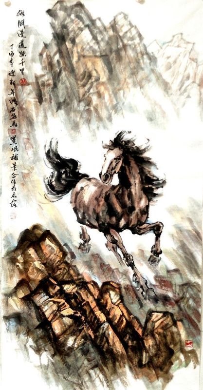 人物和马做头像，微信头像马到成功图片