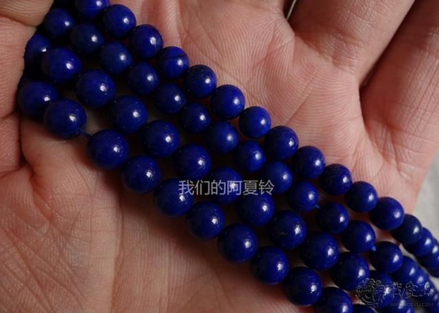 真假青金石对照图片，天然青金石怎样鉴别