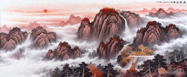 客厅挂什么画最吉利最旺运,最适合客厅挂的山水画