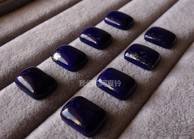 真假青金石对照图片，天然青金石怎样鉴别