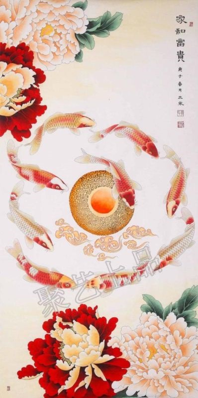 家里玄关画挂哪种图好，易从玄关家和万事兴挂画