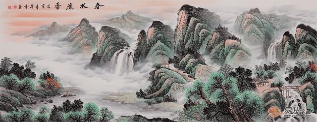 客厅墙上挂什么画好，最旺入门玄关正对大门挂画