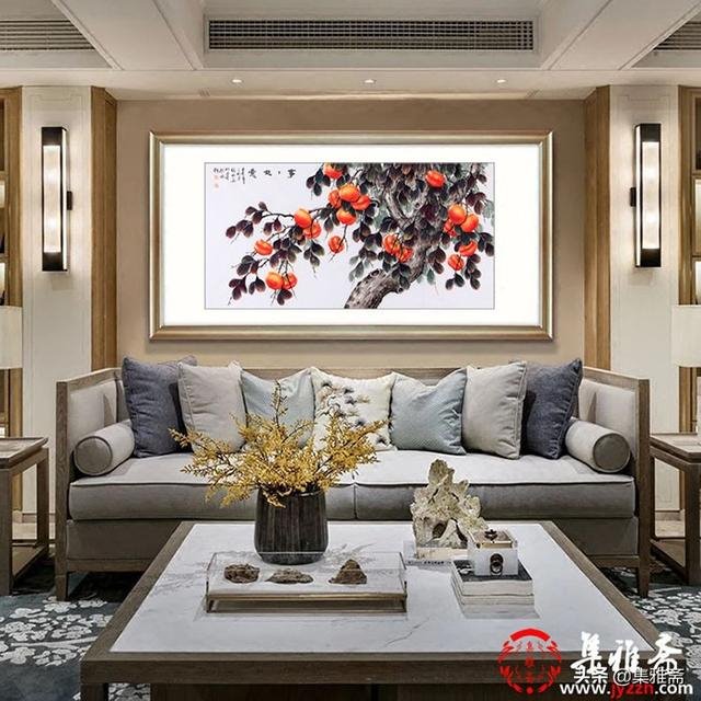 属蛇客厅挂什么画更好，正对门玄关挂什么画好
