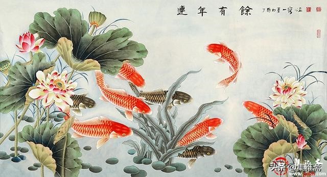 属猴客厅适合挂什么画，正对门玄关挂什么画好