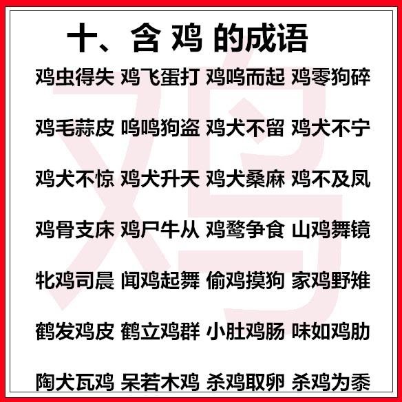 十二生肖顺序成语大全，十二生肖成语大全四字成语