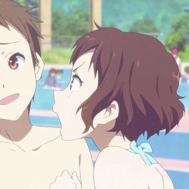 二次元情头一男一女分开，情侣二次元头像一男一女