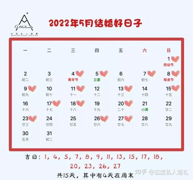 022年10月份结婚黄道吉日，2022年5月结婚吉日"