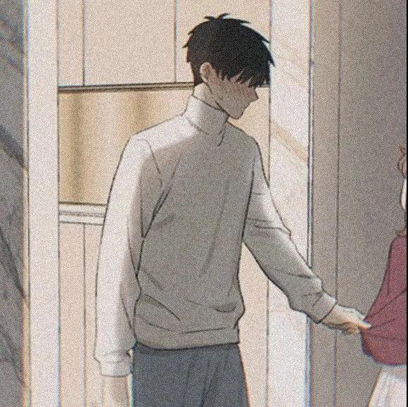 二次元情头一男一女分开，情侣二次元头像一男一女