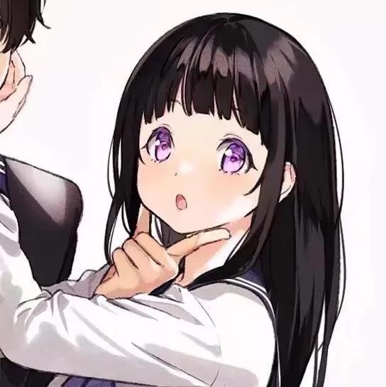 二次元情头一男一女分开，情侣二次元头像一男一女