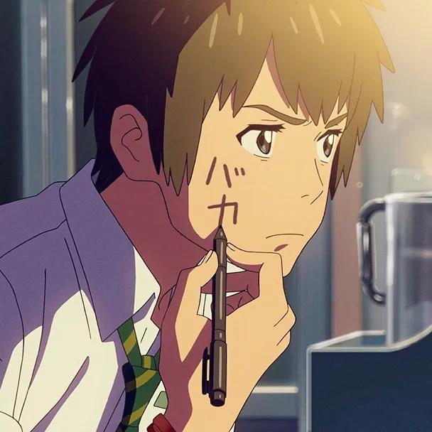 二次元情头一男一女分开，情侣二次元头像一男一女