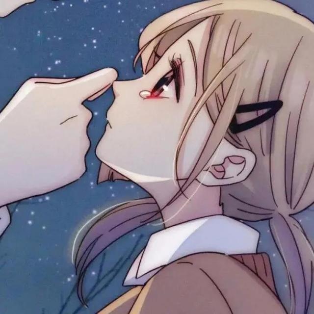 二次元情头一男一女分开，情侣二次元头像一男一女