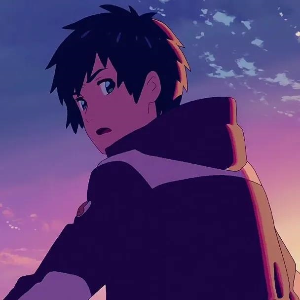 二次元情头一男一女分开，情侣二次元头像一男一女