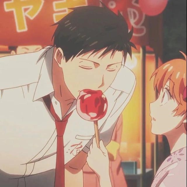 二次元情头一男一女分开，情侣二次元头像一男一女