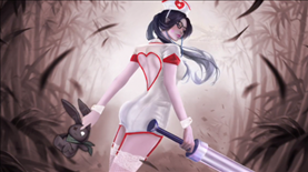 2、《**荣耀 》女英雄没有衣服是什么样子?