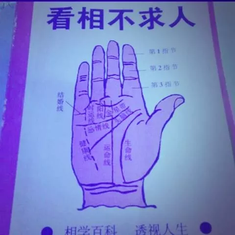 3、手相扫一扫测试法