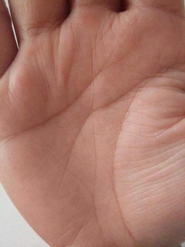 2、手机扫一扫测手相