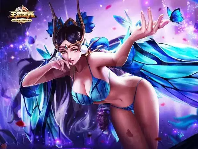 4、**女英雄去掉所有服装的样子