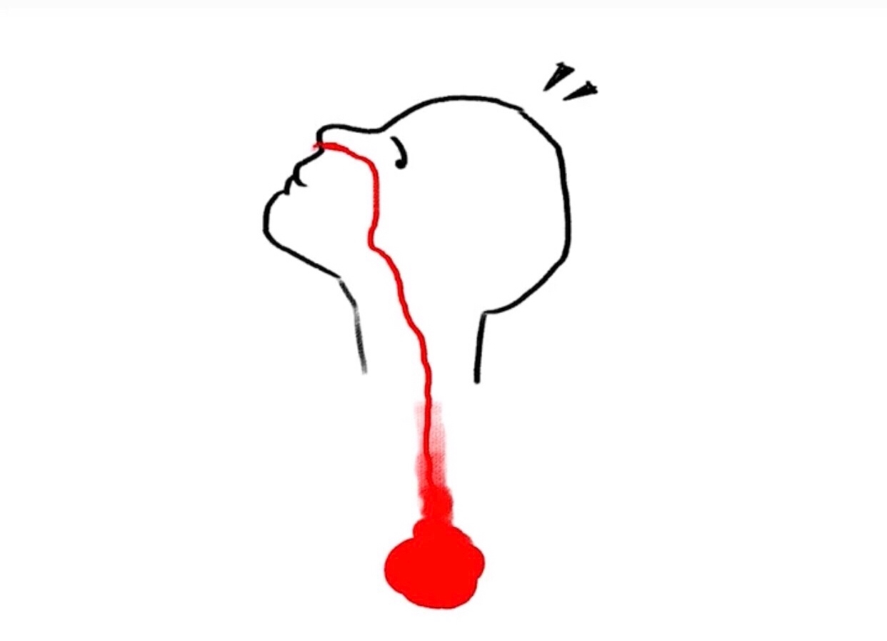 2、做梦梦到流鼻血，暗示着什么？