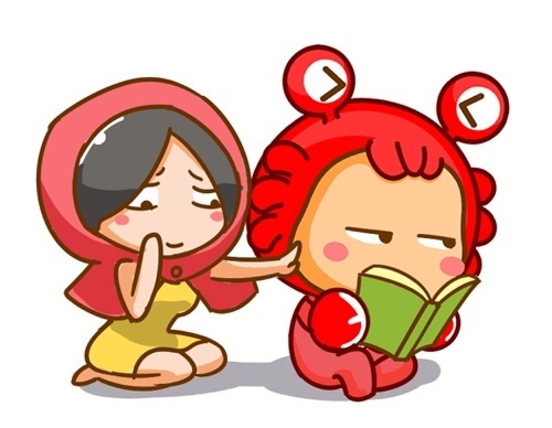 2、如果巨蟹男不主动找你说话