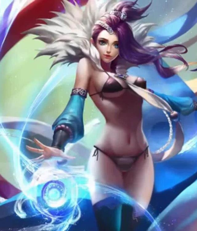 2、假如**荣耀女英雄没有衣服是什么样了