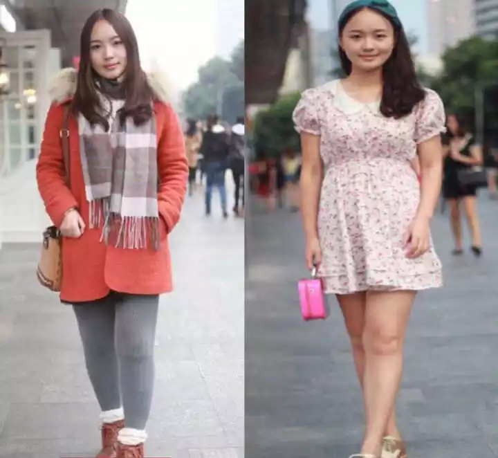 4、网络上很多从斤收到90斤的对比图片，五官的变化真的非常巨大