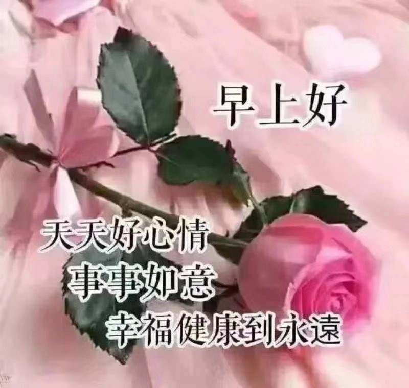 2、温情的早安祝福语